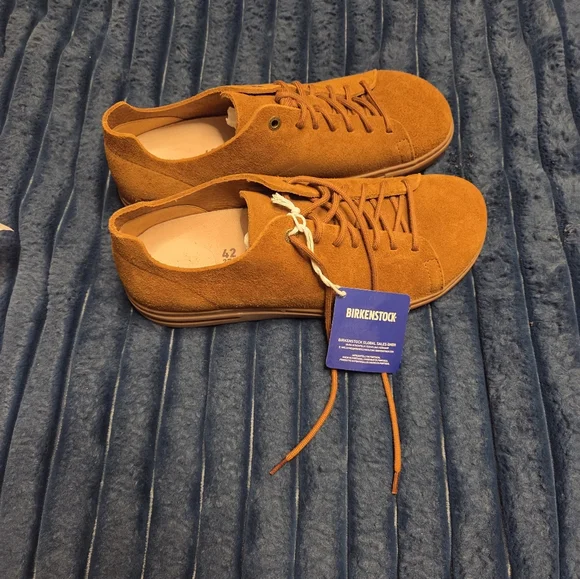 Women's Birkenstock Suede Sneakers - Picture 2 of 5